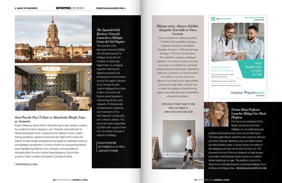 Essential Magazine, Edición de septiembre de 2026 · N.º 322 · p. 187